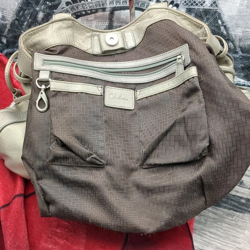 Cole Haan silver bag